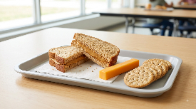 Power Pack: Sunbutter Sandwich & Cheddar Stick