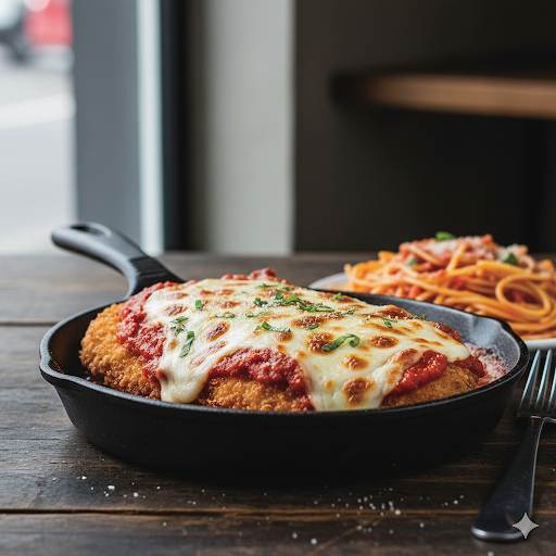 Parmesan crusted chicken 