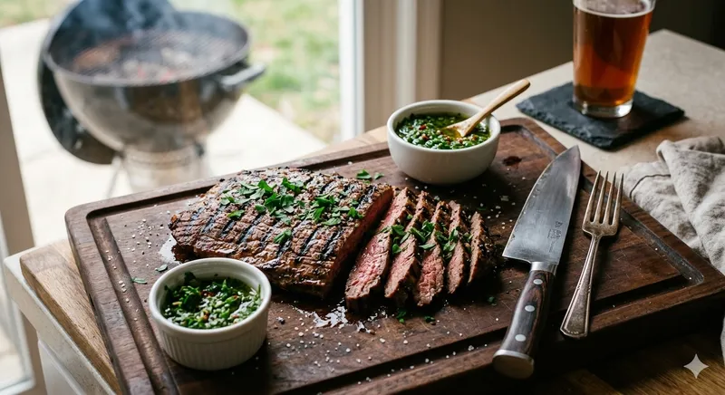 Grilled Flank Steak 