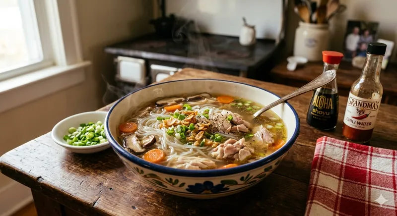 Helena's Chicken Long Rice