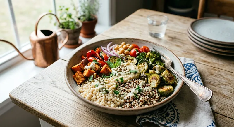 Roasted Veggie Grain Bowl