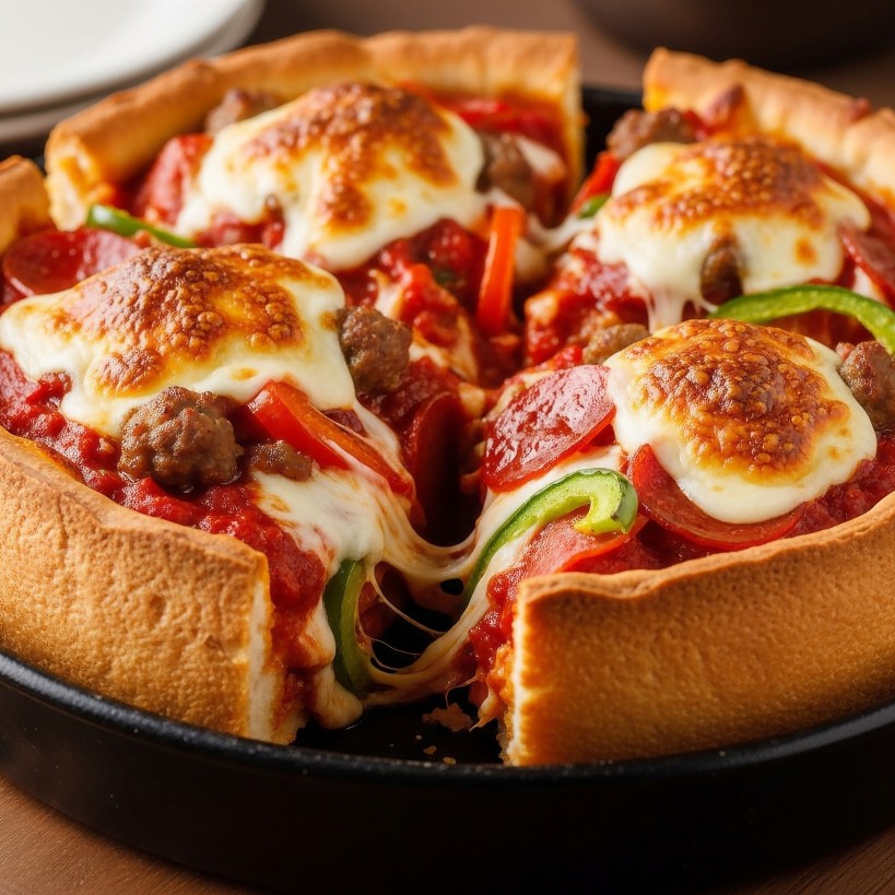 Ooni Chicago Deep Dish Pizza