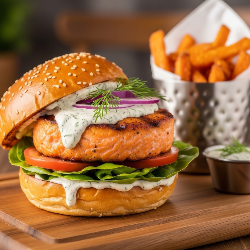 Salmon Burgers